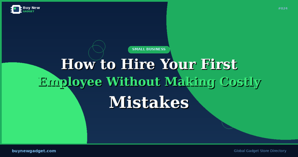 How to Hire Your First Employee Without Making Costly Mistakes