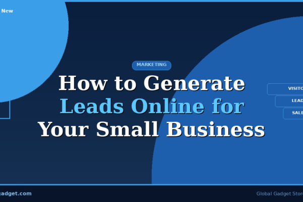 How to Generate Leads Online for Your Small Business
