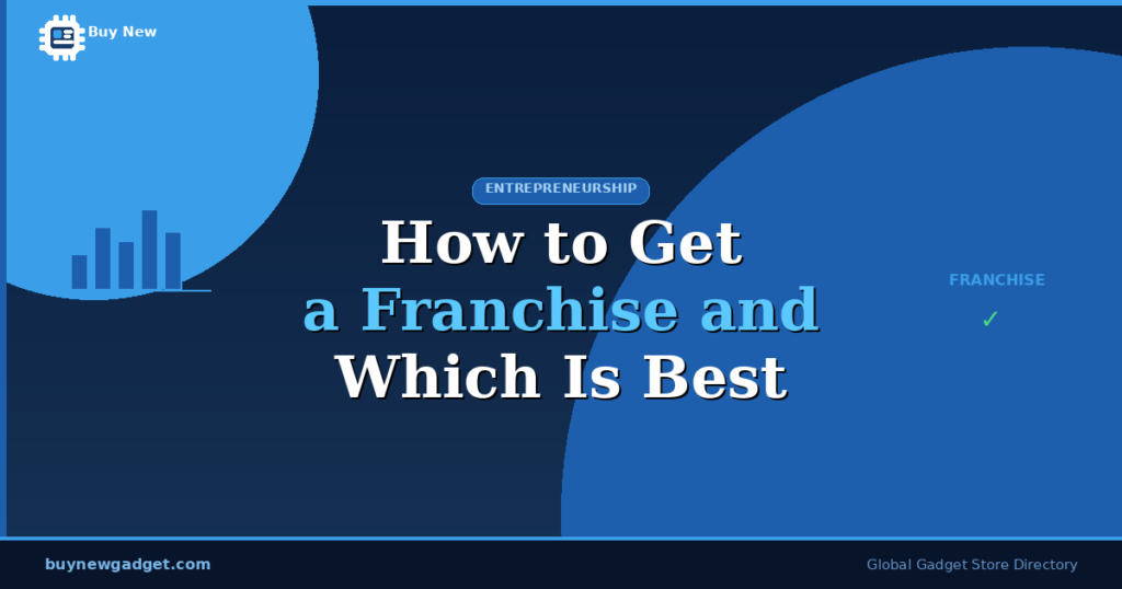 How to Get a Franchise and Which Type Is Best for You