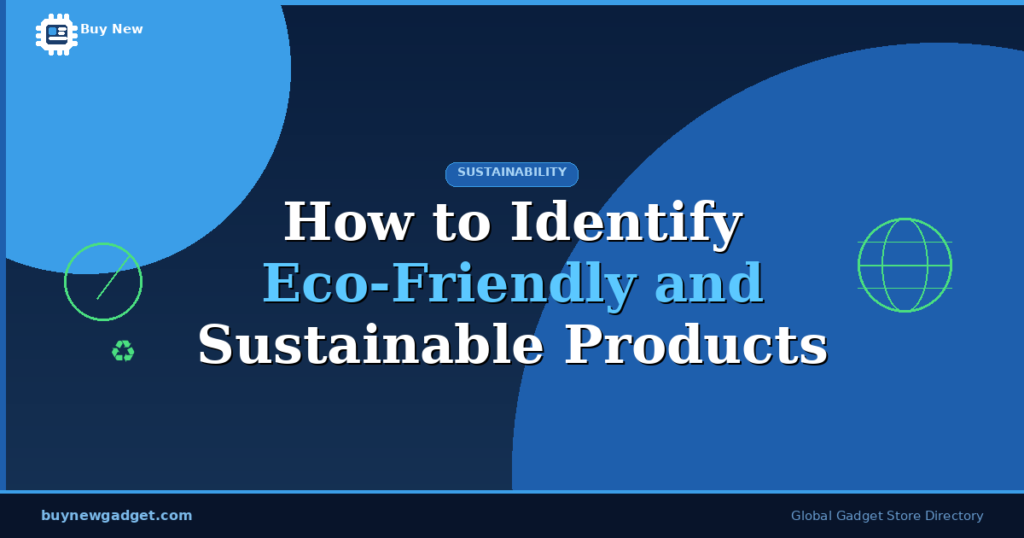 How to Identify Eco-Friendly and Sustainable Products