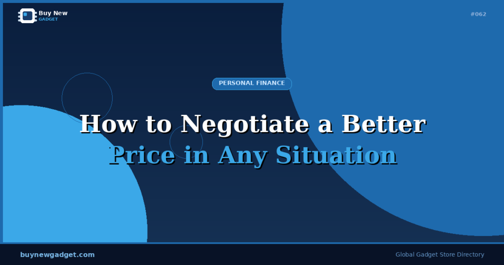How to Negotiate a Better Price in Any Situation