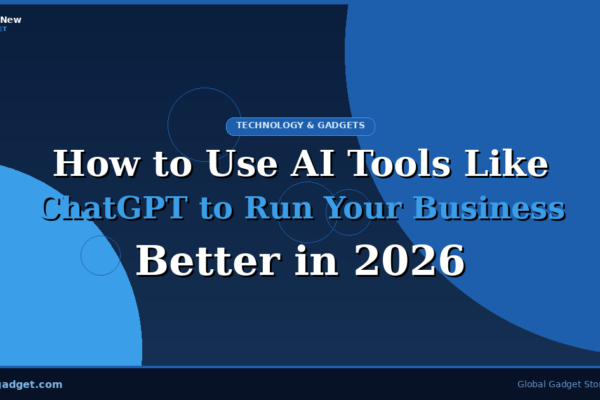 How to Use AI Tools Like ChatGPT to Run Your Business Better in 2026