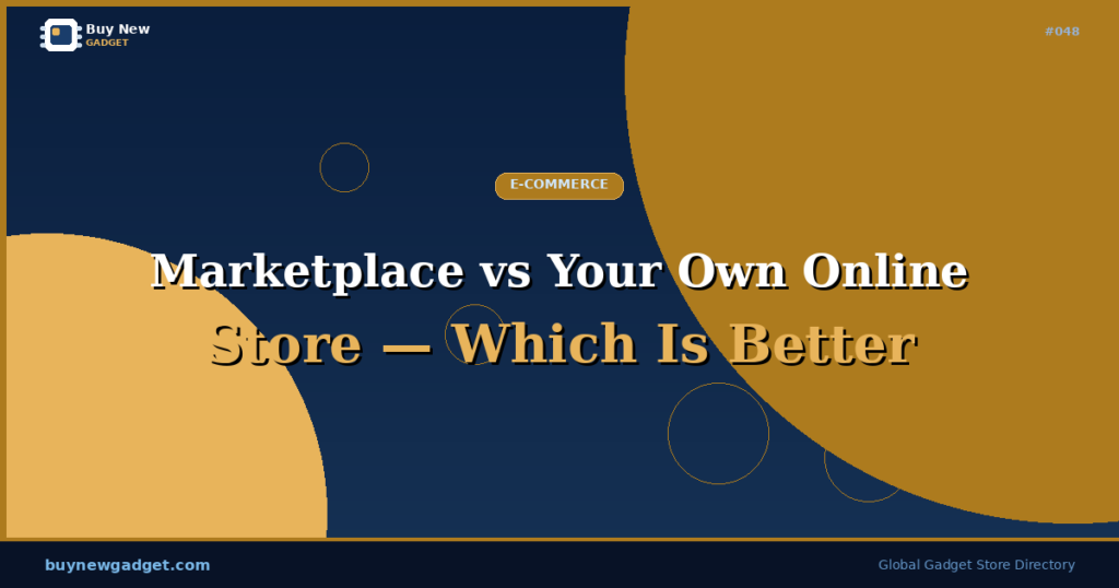 Marketplace vs Your Own Online Store — Which Is Better