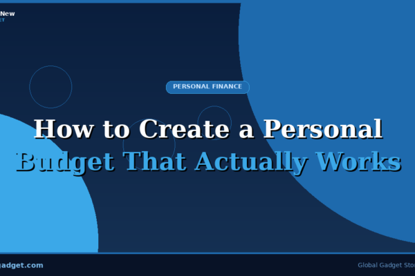 How to Create a Personal Budget That Actually Works