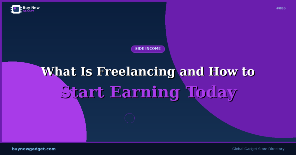 What Is Freelancing and How to Start Earning Today