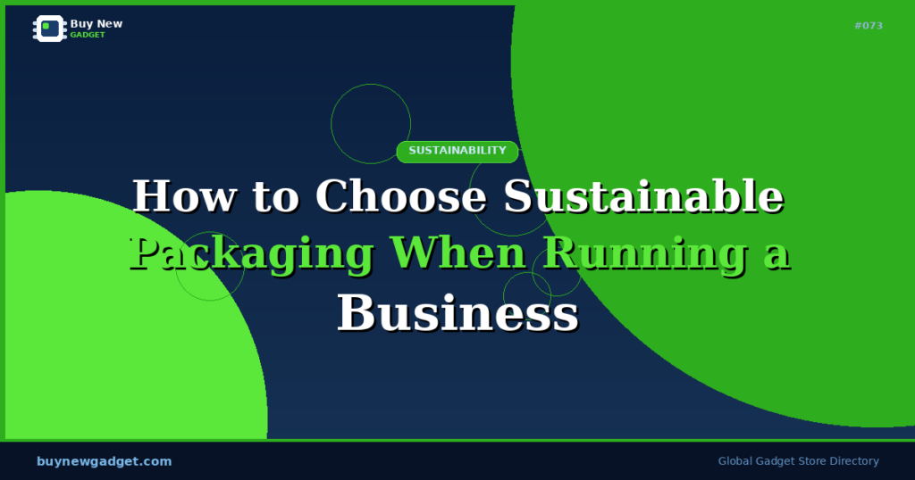 How to Choose Sustainable Packaging When Running a Business